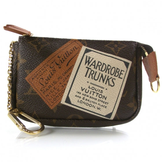 Monogram Trunks and Bags Pochette Cles Key Holder