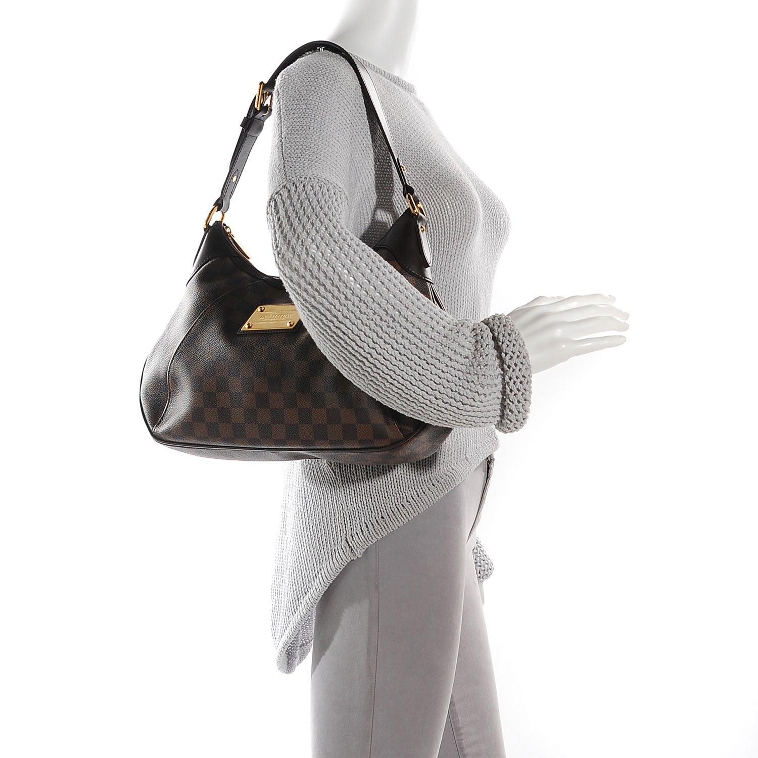 Louis Vuitton Damier Ebene Thames GM 2 of 7