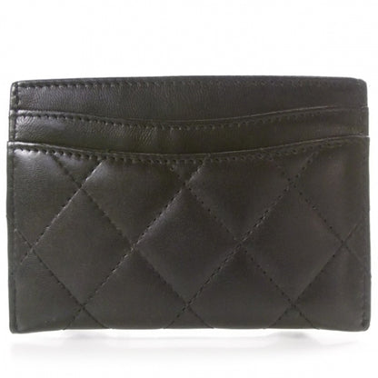 Chanel Lambskin Quilted Card Holder Black 2 of 7
