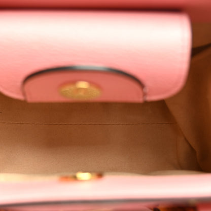 Gucci Wonka Grain Calfskin Mini Diana Tote Bag Wild Rose Fuxia Fluo 5 of 12