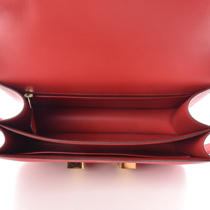 Hermes Epsom Constance 24 Rouge Casaque 6 of 24