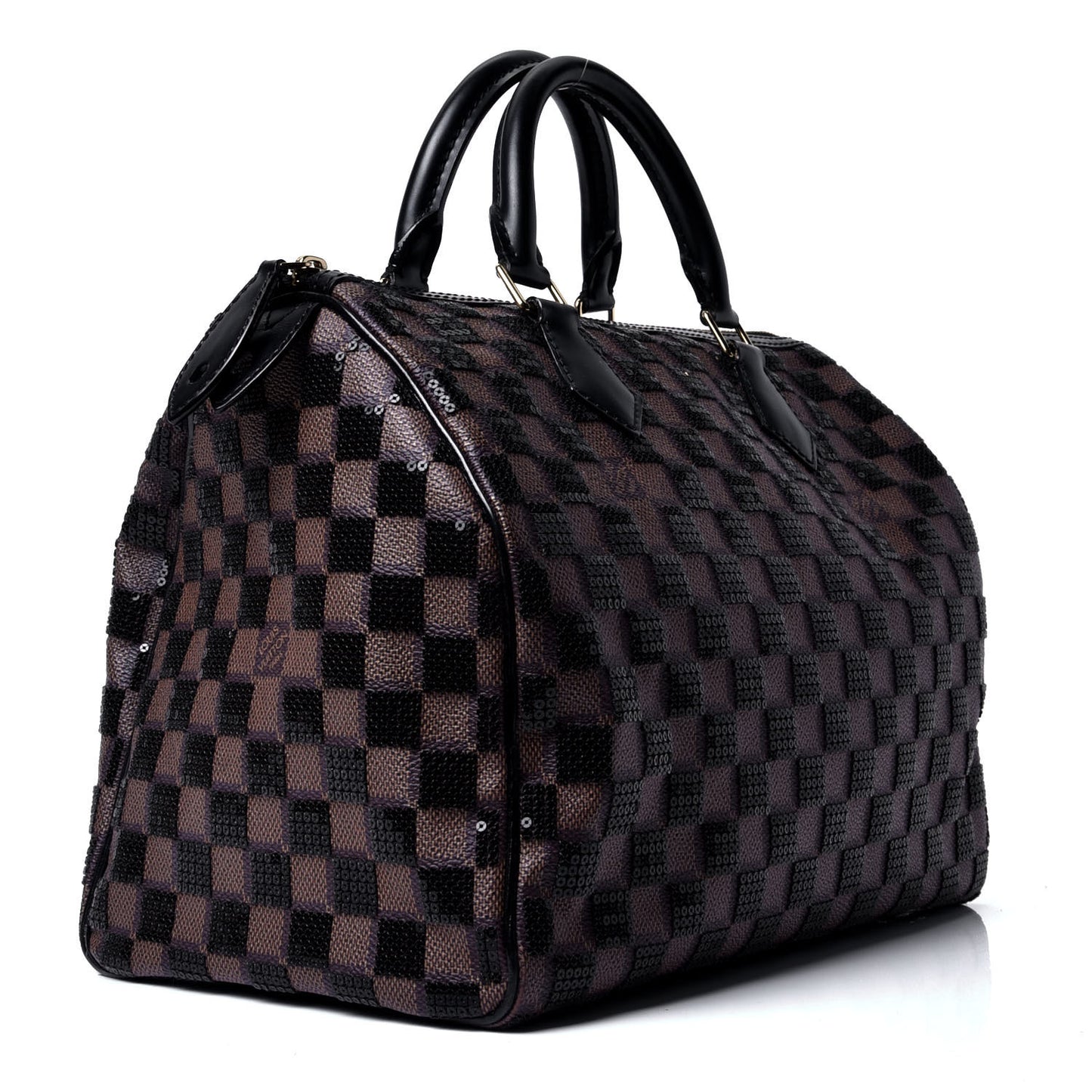 Damier Paillettes Speedy 30 Black
