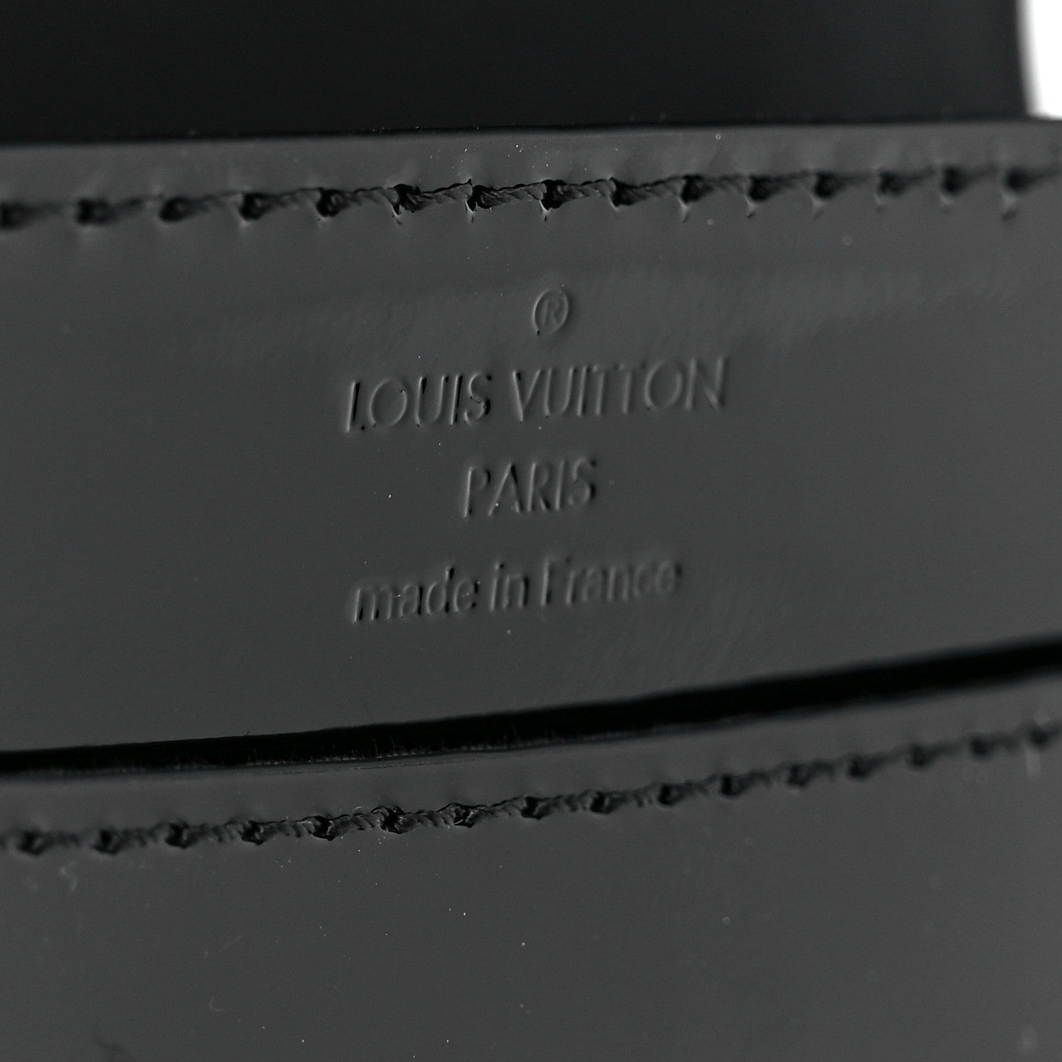Louis Vuitton Patent Chain Louise MM Black 6 of 10