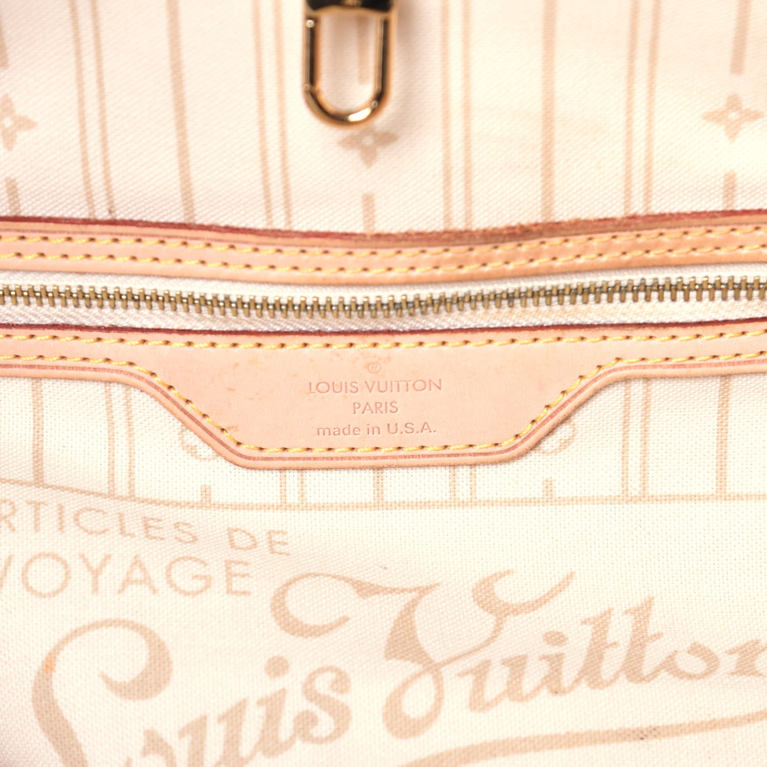 Louis Vuitton Damier Azur Neverfull PM 6 of 8