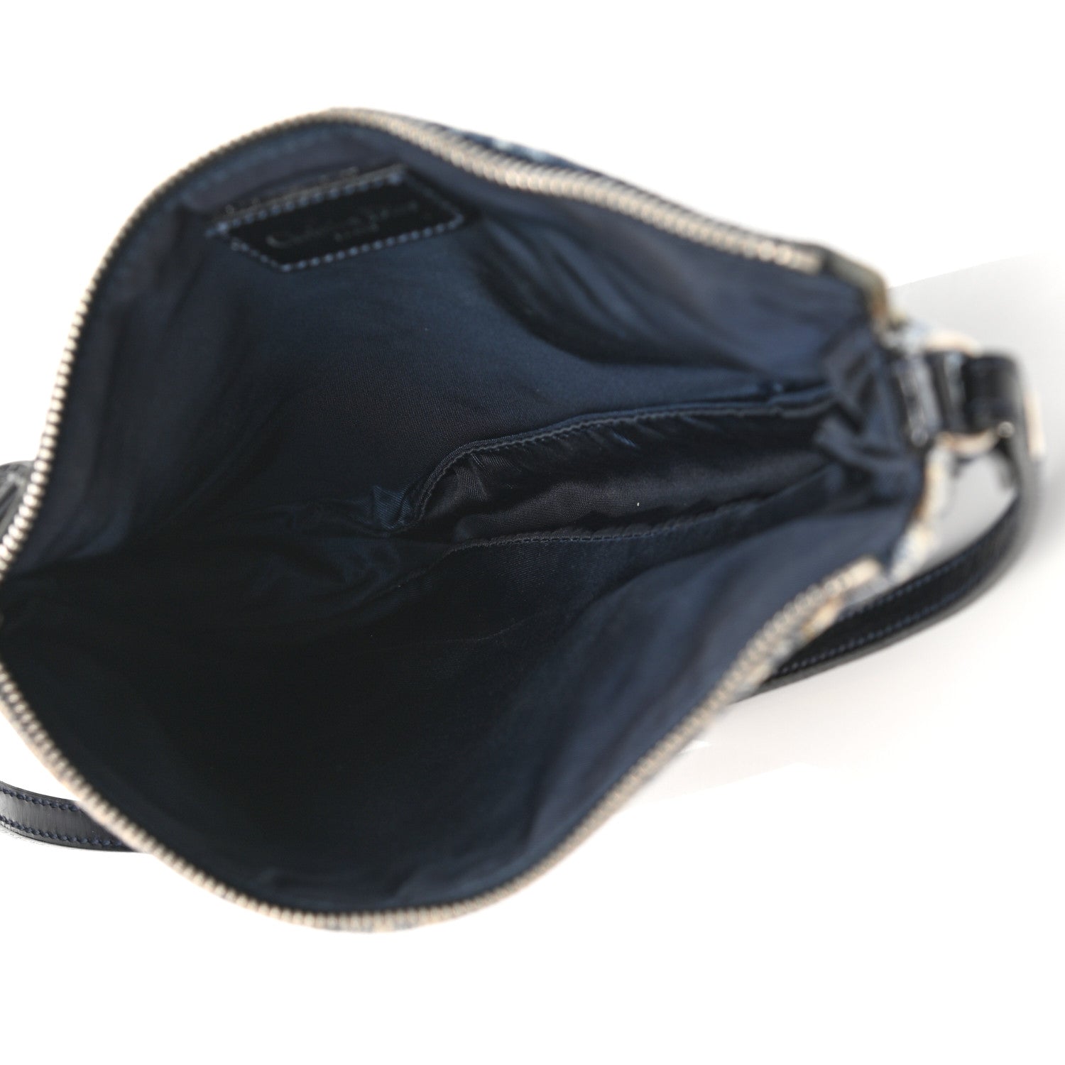 Christian Dior Denim Speedyway Mini Saddle Pochette Blue 5 of 10