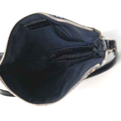 Christian Dior Denim Speedyway Mini Saddle Pochette Blue 5 of 10