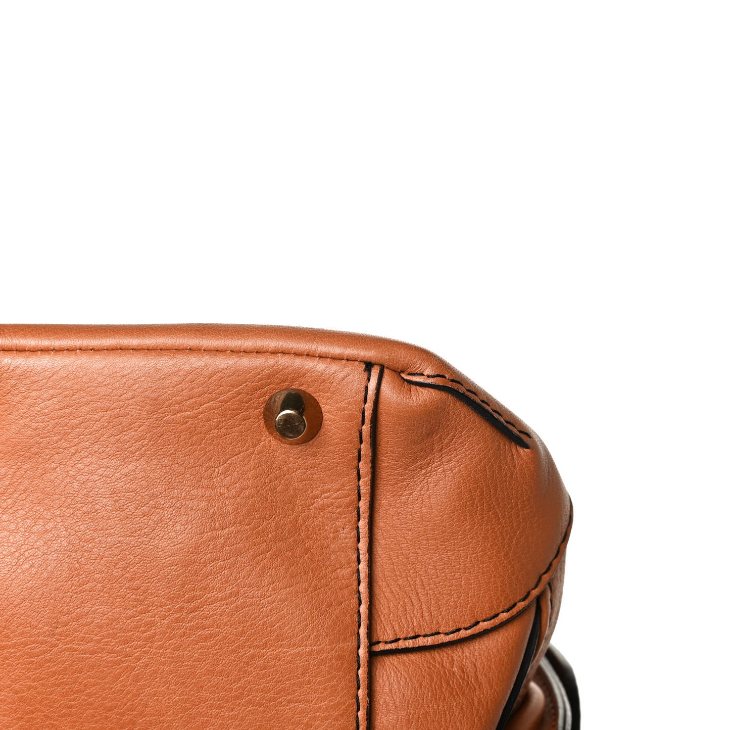Calfskin Mary Satchel Brown