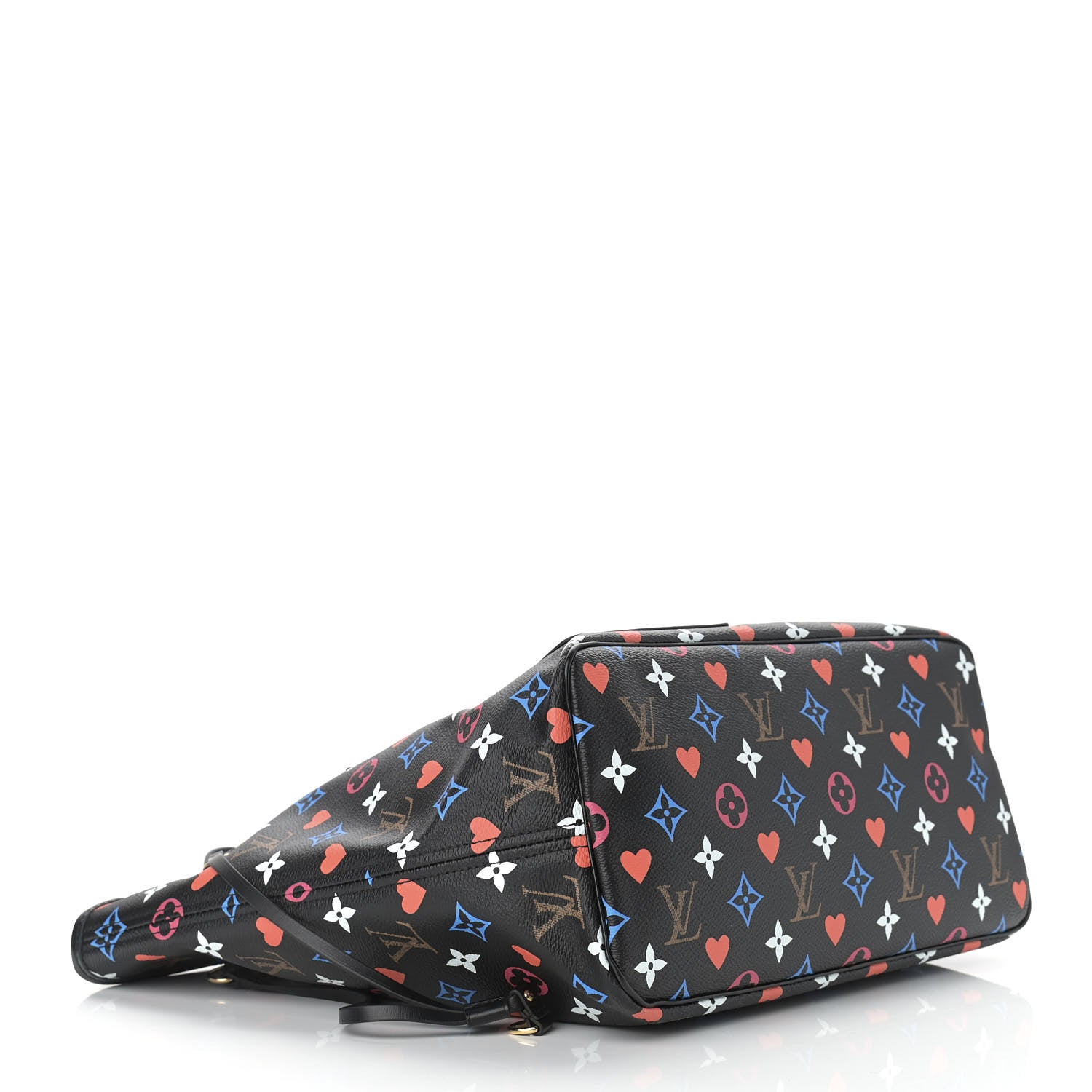Louis Vuitton Game On Neverfull MM Black 5 of 12