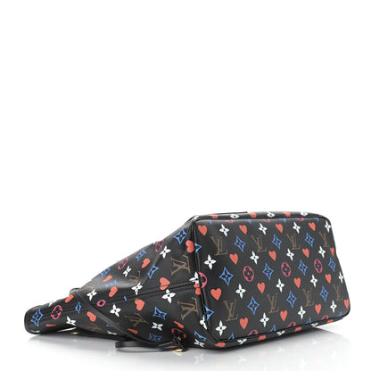 Louis Vuitton Game On Neverfull MM Black 5 of 12