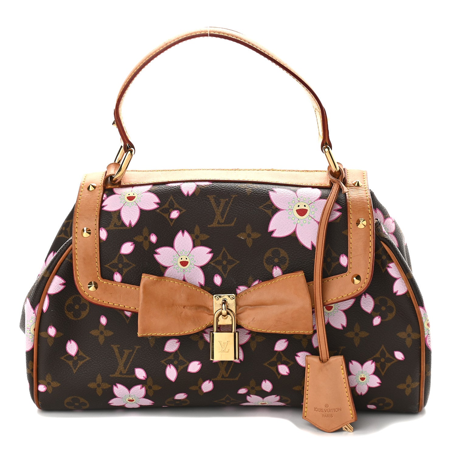 Louis Vuitton Monogram Cherry Blossom Sac Retro Bag Brown 1 of 10