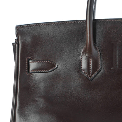 Hermes Box HAC Birkin 32 Chocolate 27 of 32