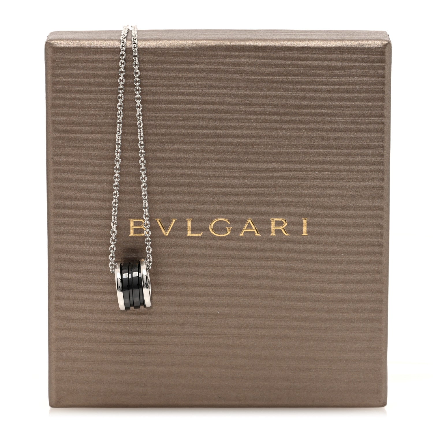 Bulgari Sterling Silver Ceramic Save The Children Pendant Necklace 6 of 6