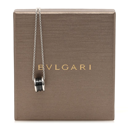 Bulgari Sterling Silver Ceramic Save The Children Pendant Necklace 6 of 6