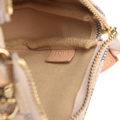 Louis Vuitton Damier Azur Mini Pochette Accessories 7 of 8