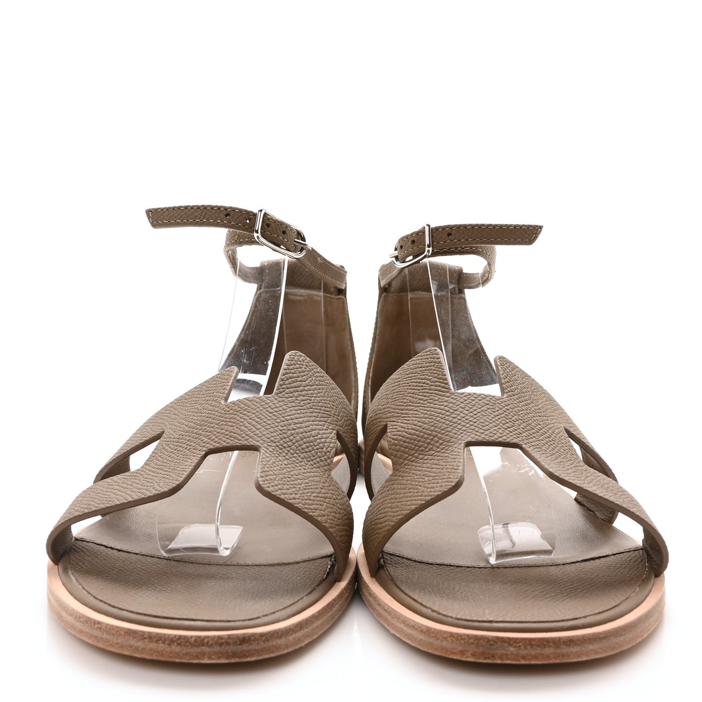 Epsom Santorini Sandals 37 Etoupe
