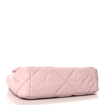 Chanel Lambskin Quilted Medium Chanel 19 Flap Light Pink 4 of 10