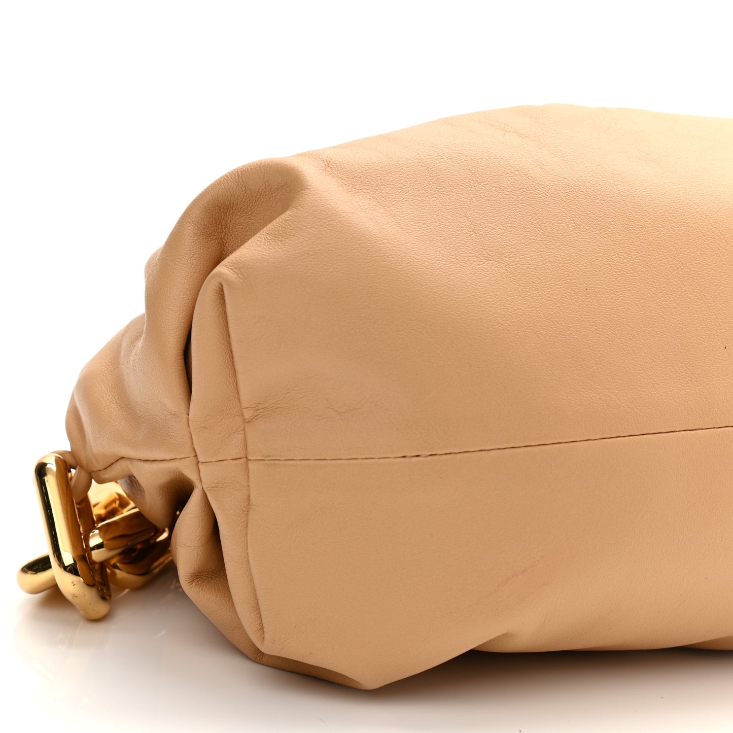 Calfskin The Pouch Chain Almond