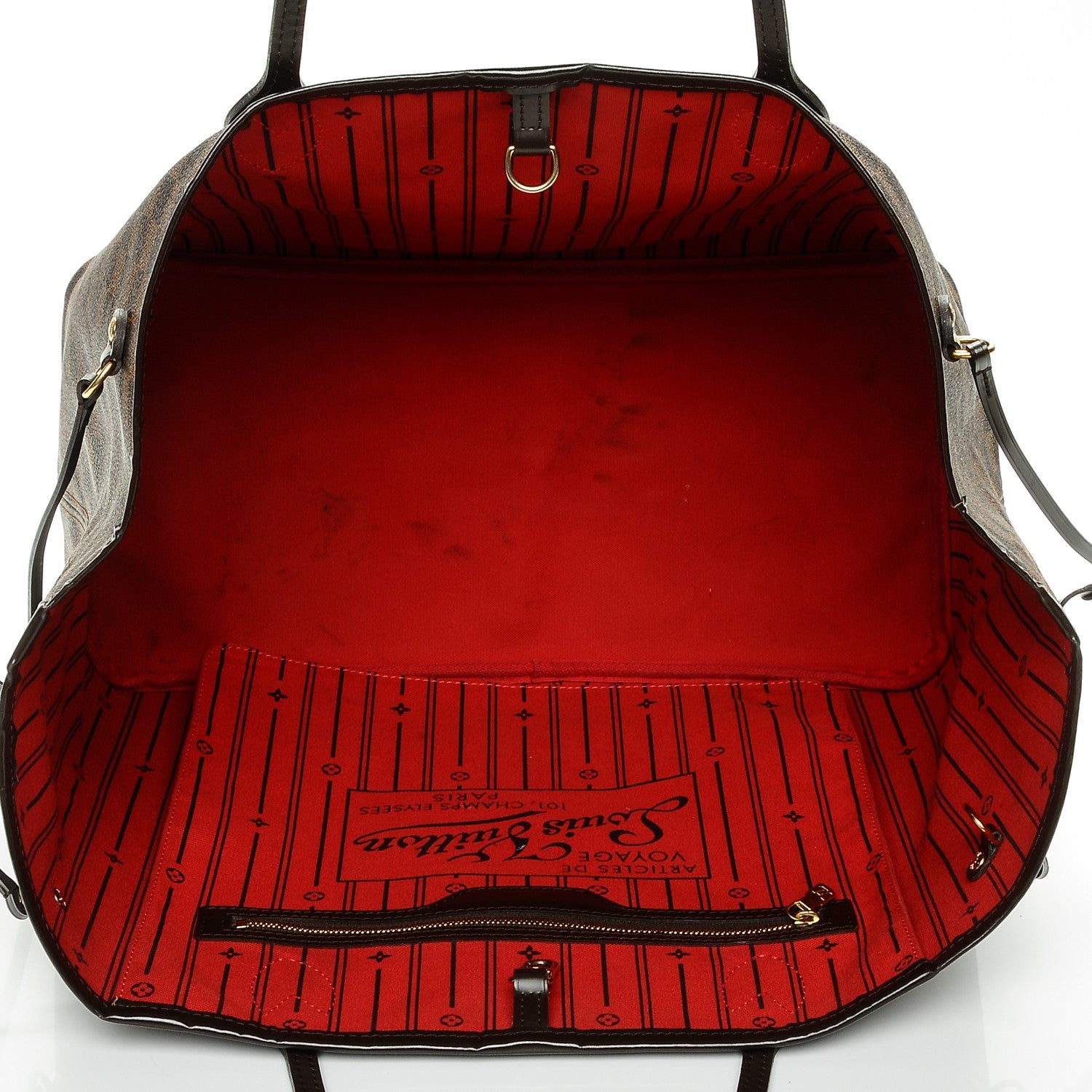 Louis Vuitton Damier Ebene Neverfull GM 5 of 6
