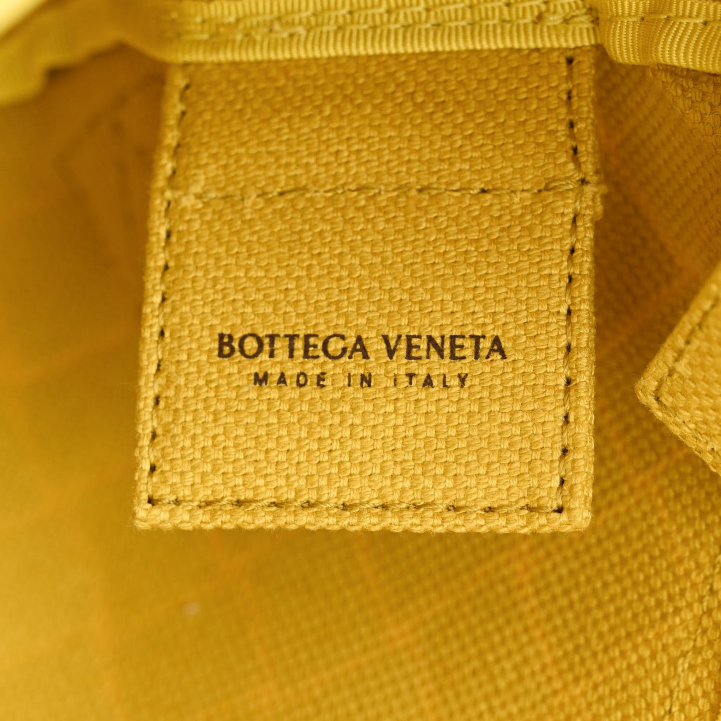 Nappa Intrecciato Carved Panels Belt Bag Yellow