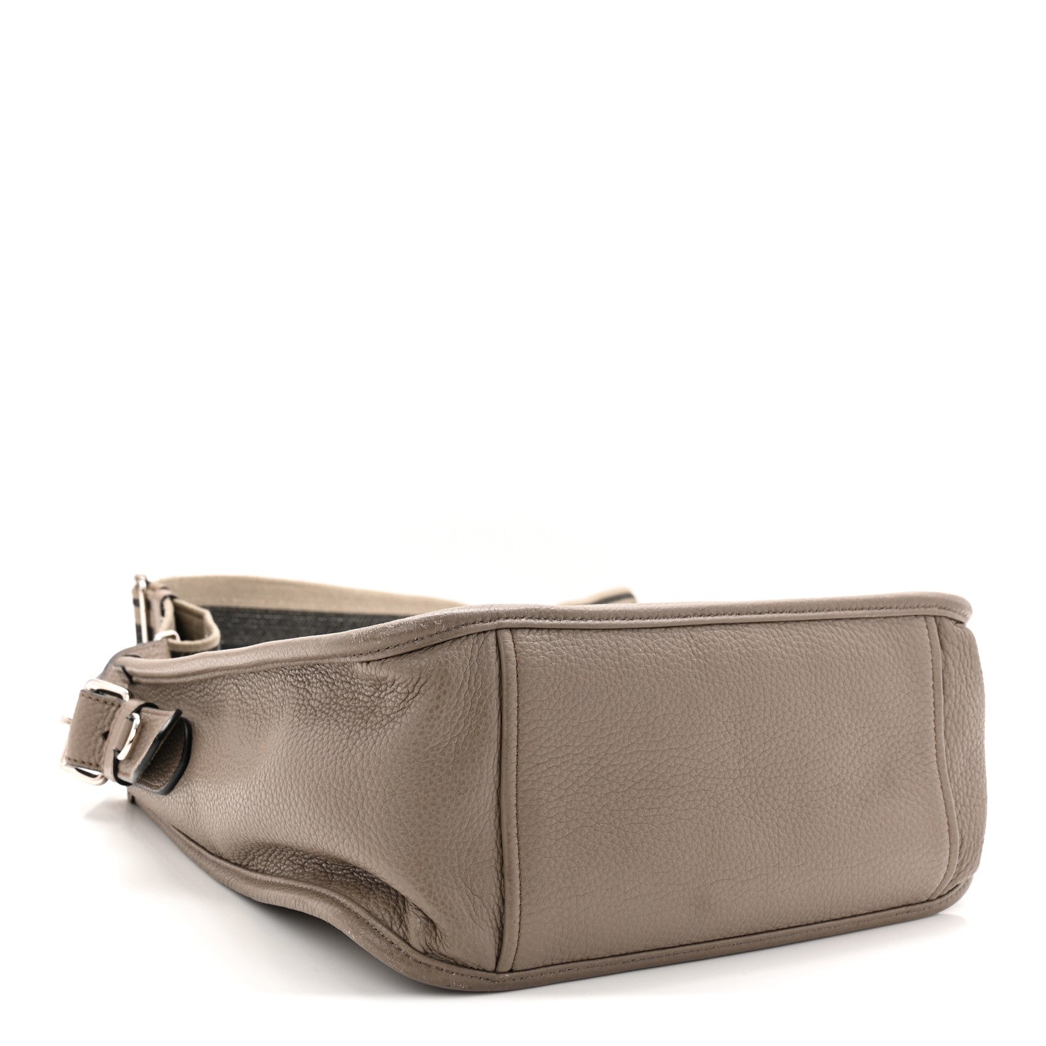 Prada Vitello Daino Soft Hobo Messenger Bag Argilla 4 of 12