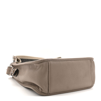 Prada Vitello Daino Soft Hobo Messenger Bag Argilla 4 of 12