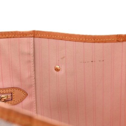 Louis Vuitton Damier Azur Neo Neverfull GM Rose Ballerine 14 of 16