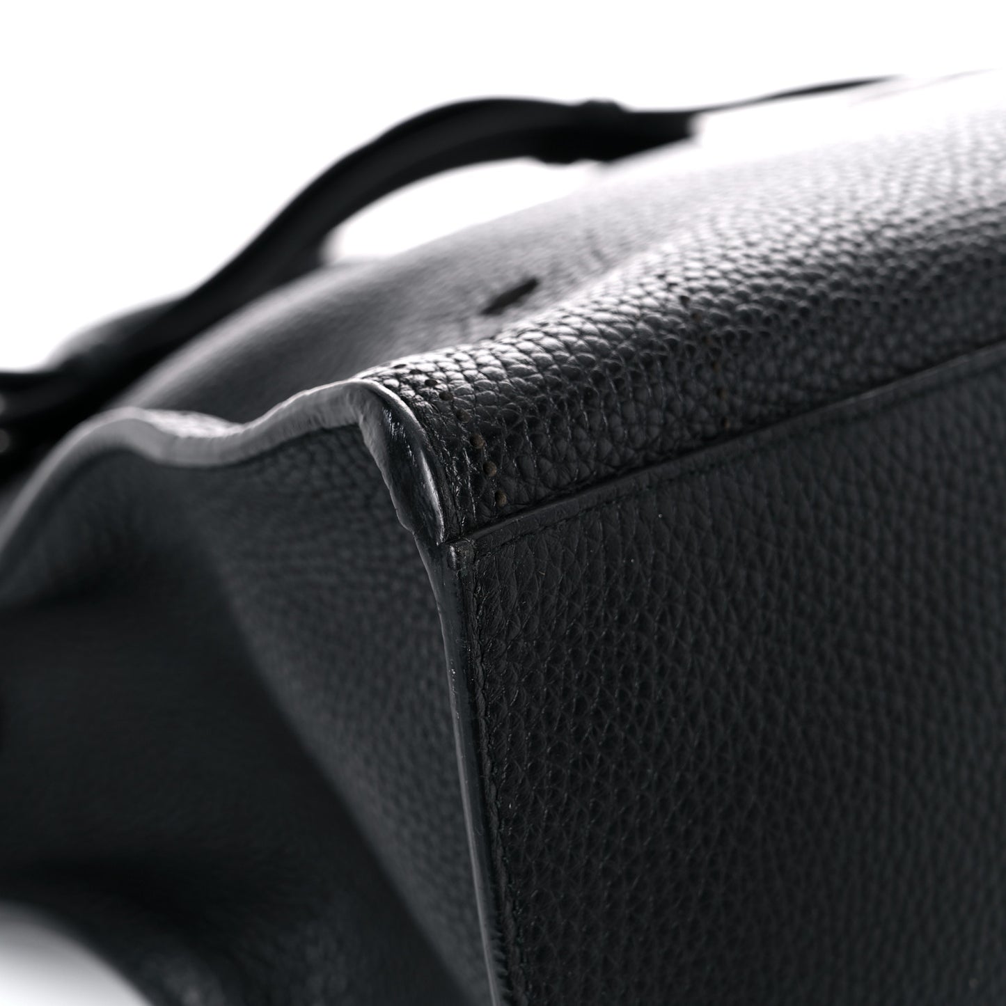 Veau Grana Perforated Blackout Hardware City Black
