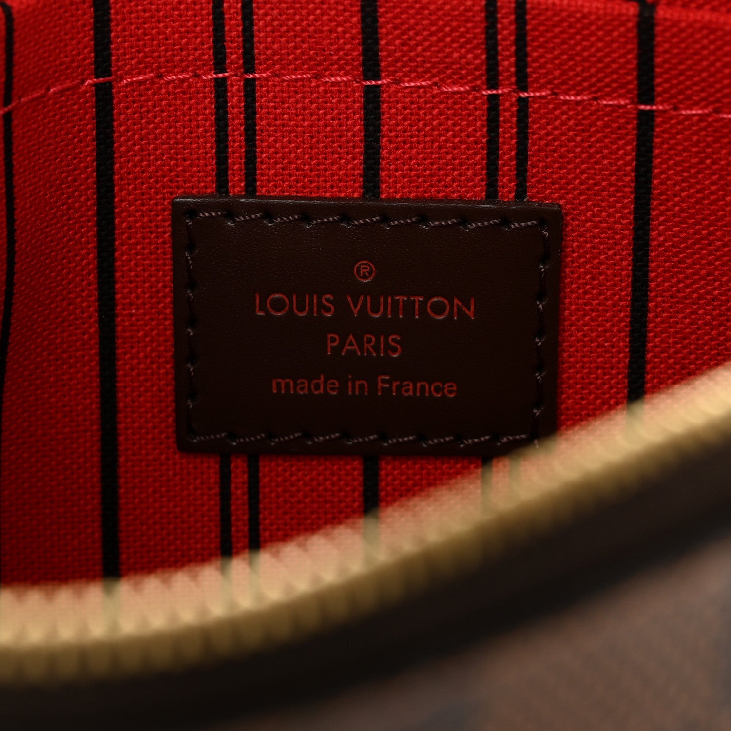 Louis Vuitton LOUIS VUITTON Damier Ebene Neverfull MM GM Pochette 6 of 7