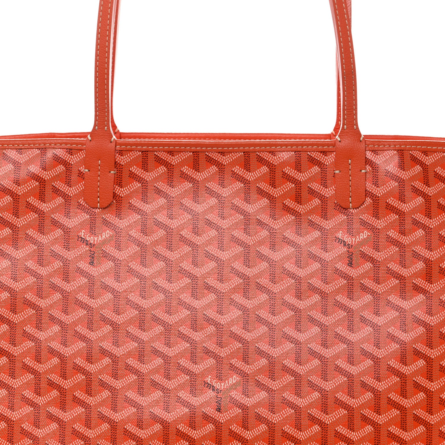 Goyard Goyardine Artois MM Orange 8 of 12