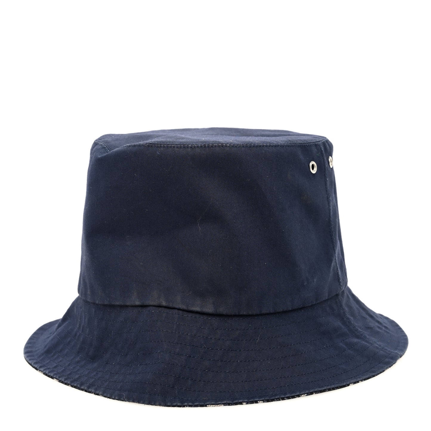 Oblique Reversible Teddy-D Brim Bucket Hat Blue
