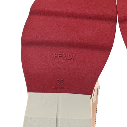 Fendi Technical Mesh Lycra FFreedom Patchwork Sneakers 36 Mosaico 6 of 8