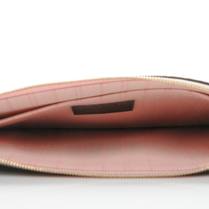 Louis Vuitton Damier Ebene Neverfull MM GM Pochette Rose Ballerine 5 of 8