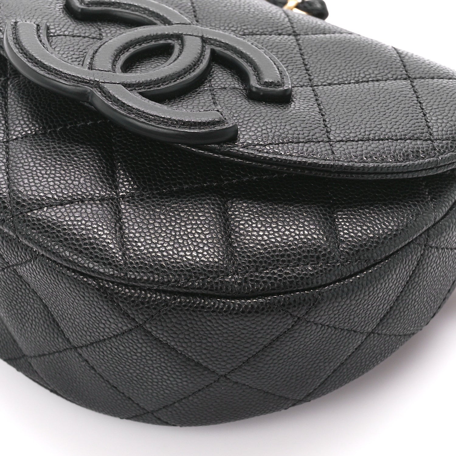 Chanel Caviar Quilted Mini Messenger Flap Black 10 of 10