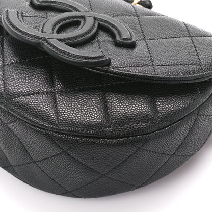 Chanel Caviar Quilted Mini Messenger Flap Black 10 of 10
