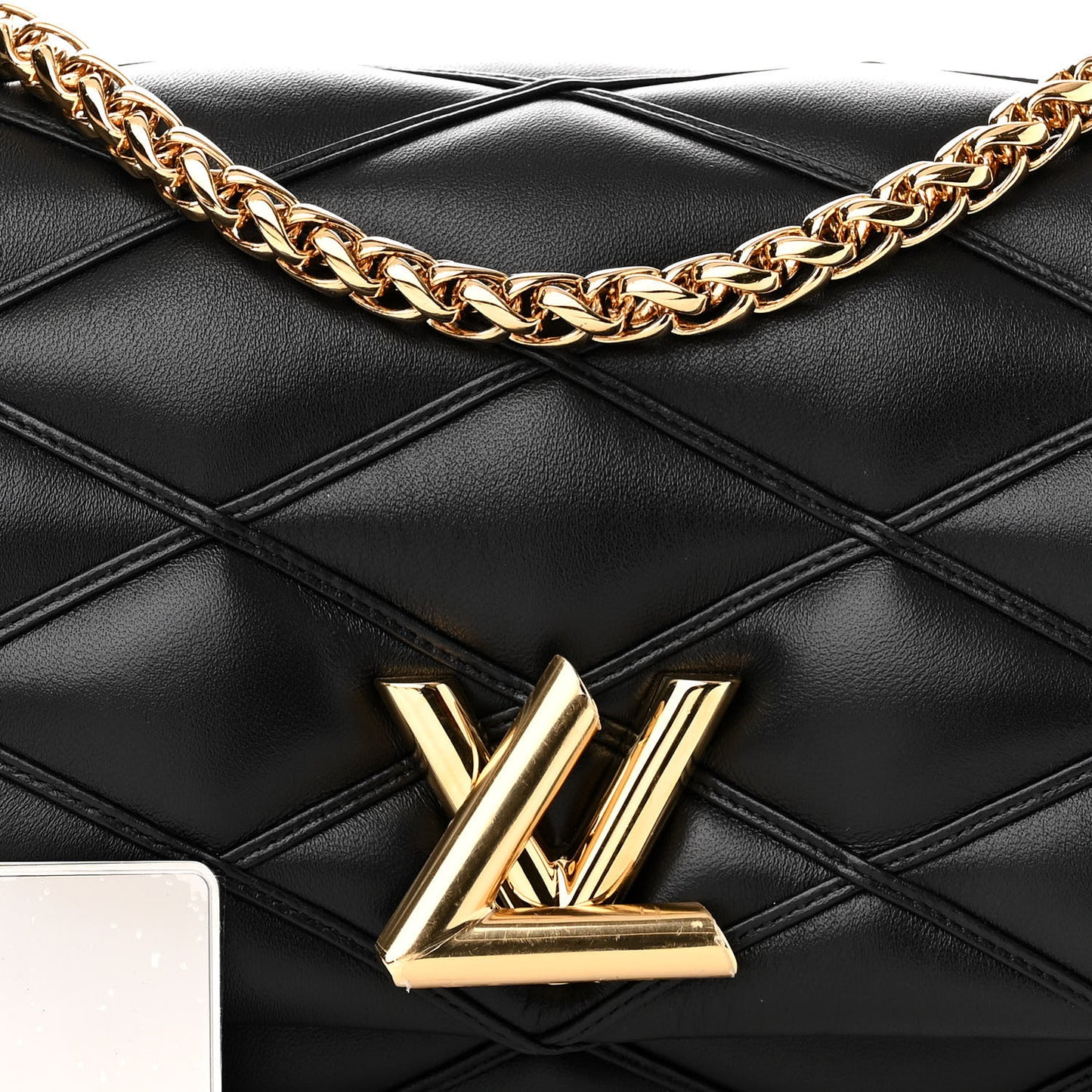 Lambskin Malletage Top Handle GO-14 MM Black