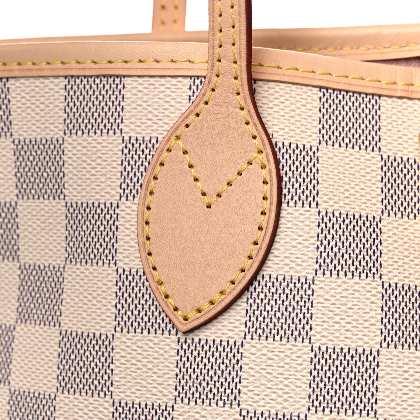 Damier Azur Neo Neverfull MM Rose Ballerine