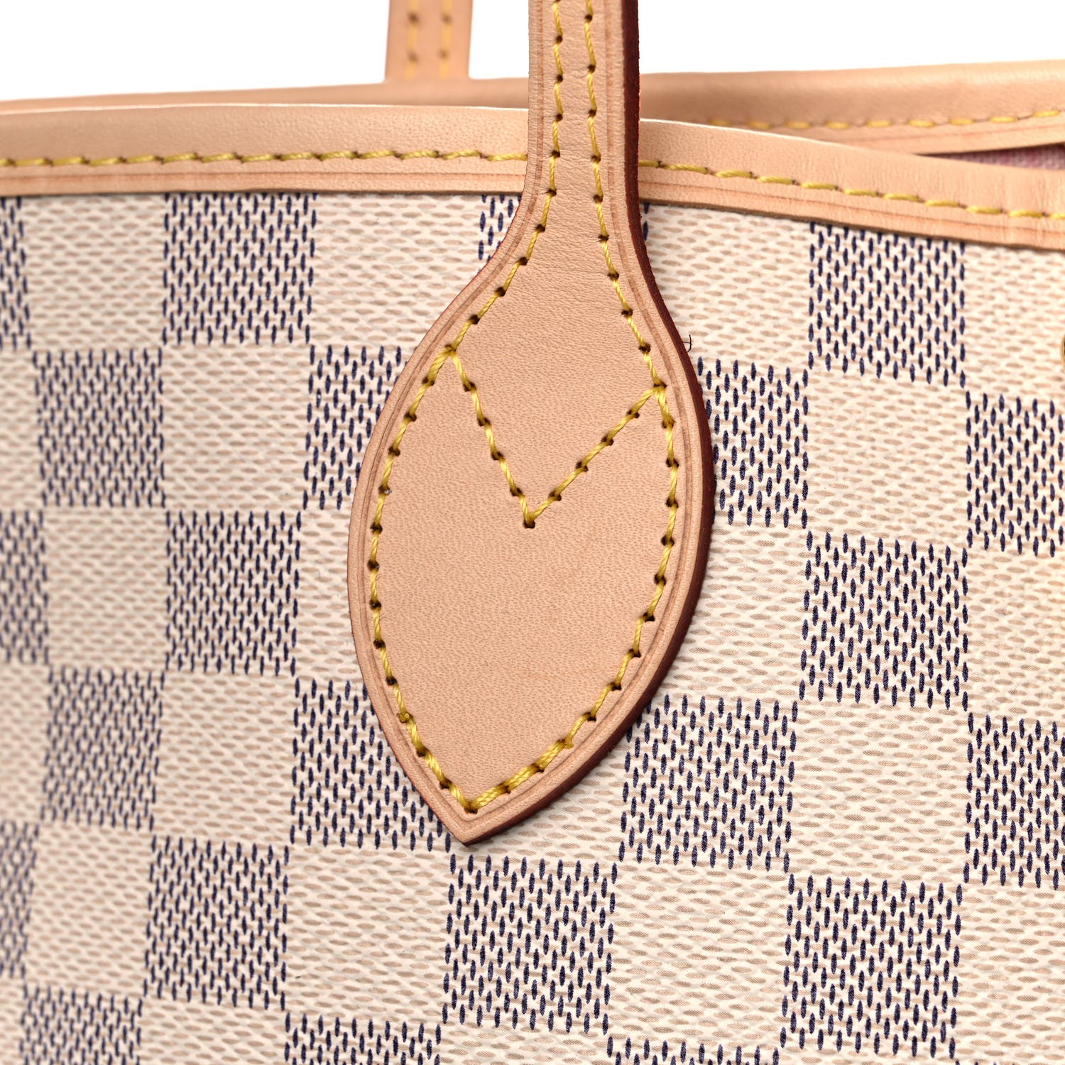Louis Vuitton Damier Azur Neo Neverfull MM Rose Ballerine 9 of 11