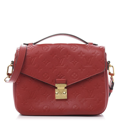 Louis Vuitton Empreinte Pochette Metis Scarlet 1 of 11