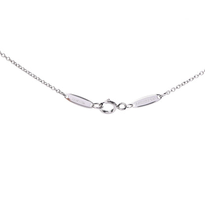 Tiffany Platinum Diamond .43ct Elsa Peretti Diamonds by the Yard Pendant Necklace 5 of 8