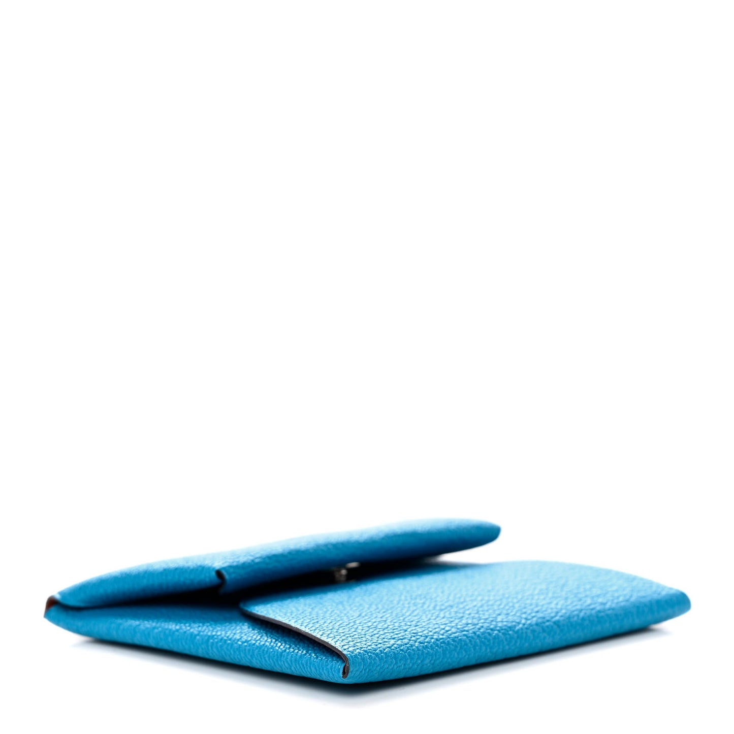 Chevre Mysore Bastia Verso Coin Purse Bleu Frida Cuivre