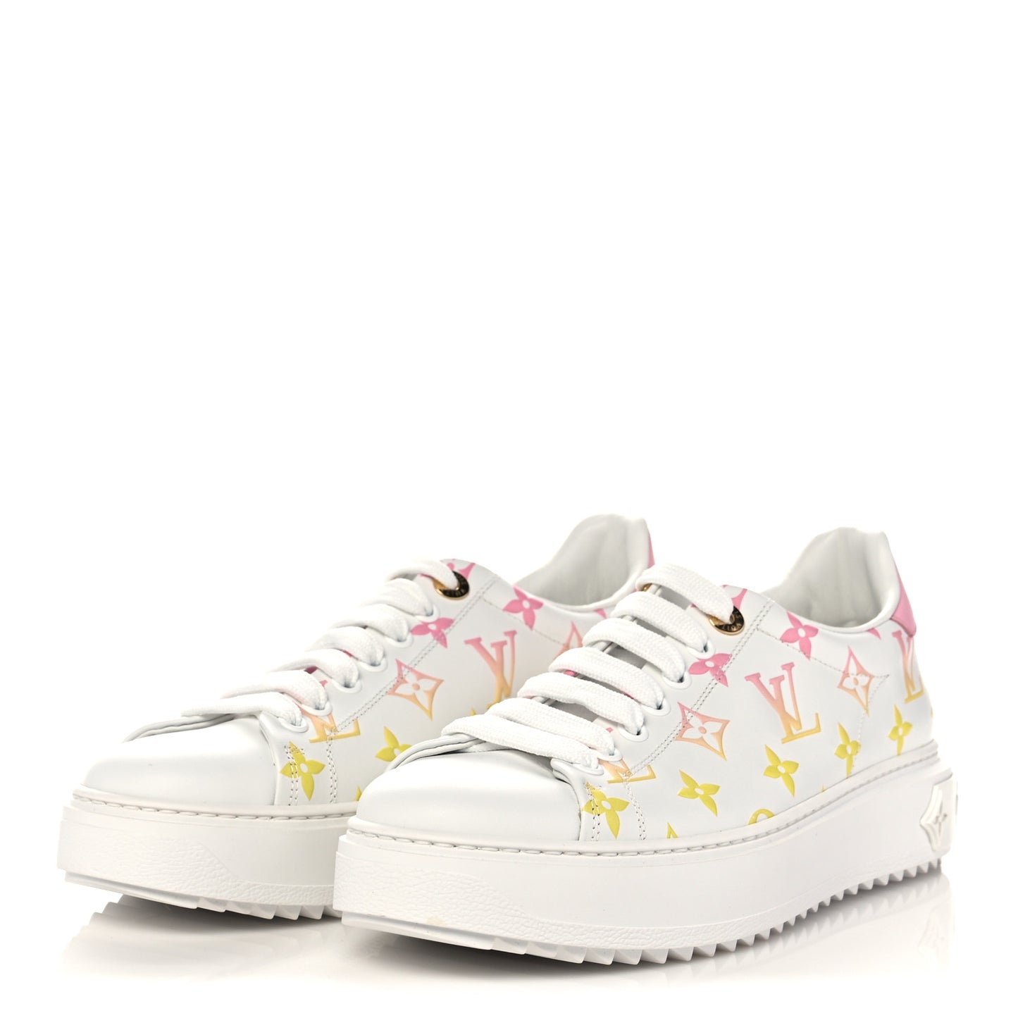 Monogram By The Pool Time Out Sneakers 37.5 Rose