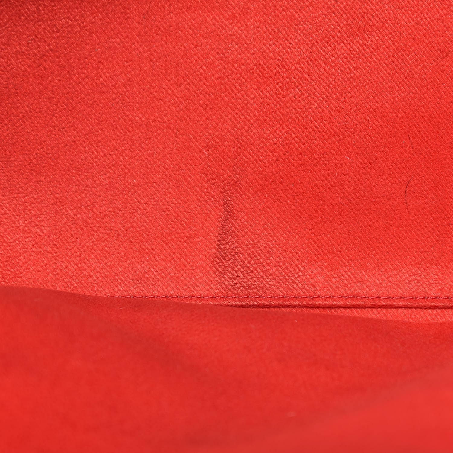 Celine Drummed Calfskin Mini Luggage Red 19 of 21