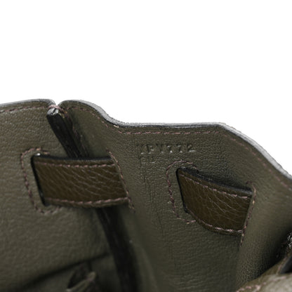 Hermes Togo Kelly Retourne 28 Vert De Gris 7 of 11