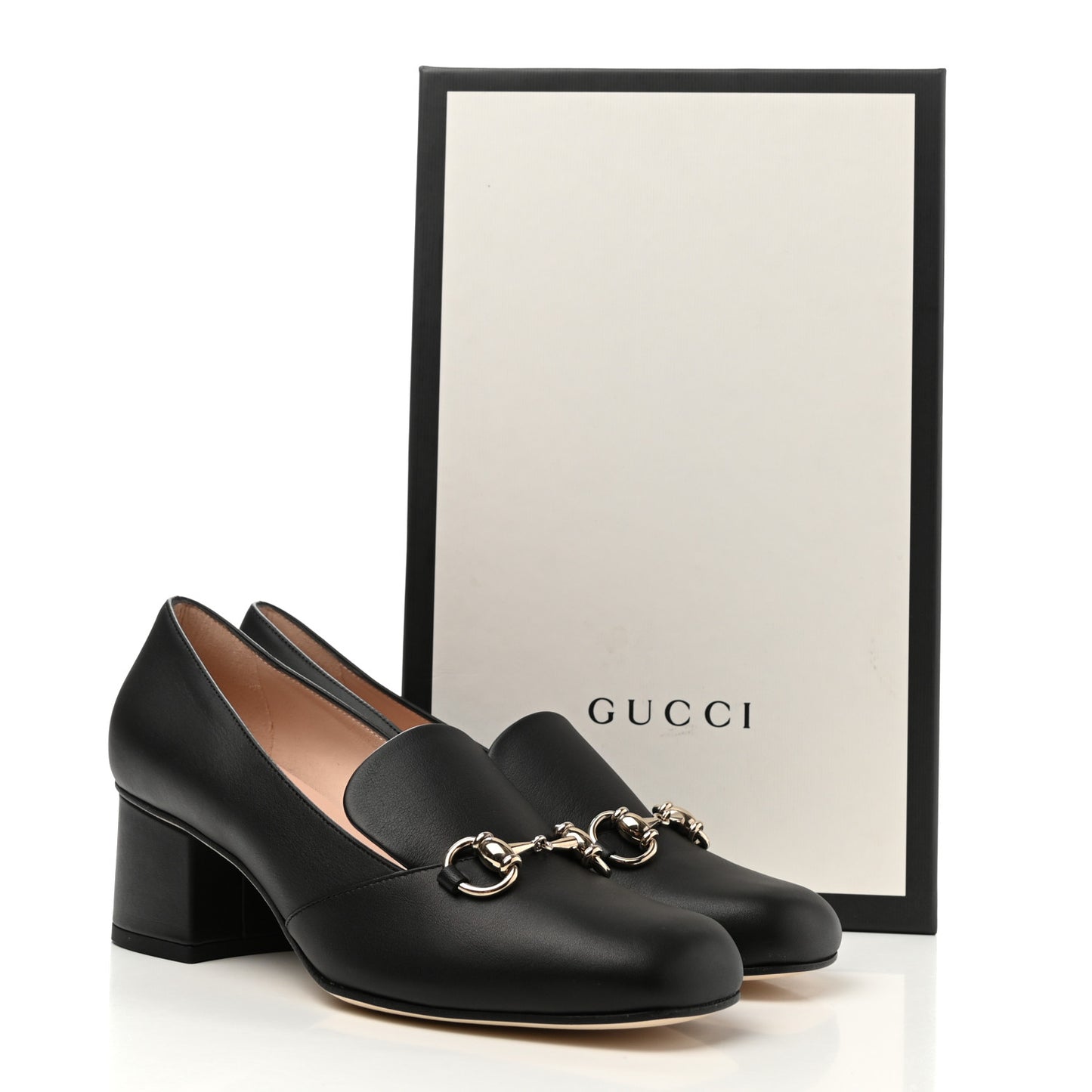 Calfskin Horsebit Loafer 37.5 Black