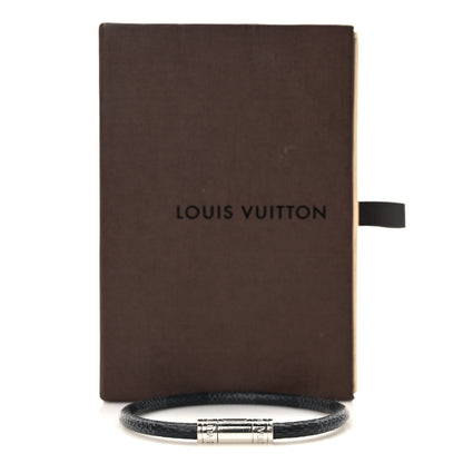 Louis Vuitton Damier Graphite Keep It Bracelet 19 5 of 5