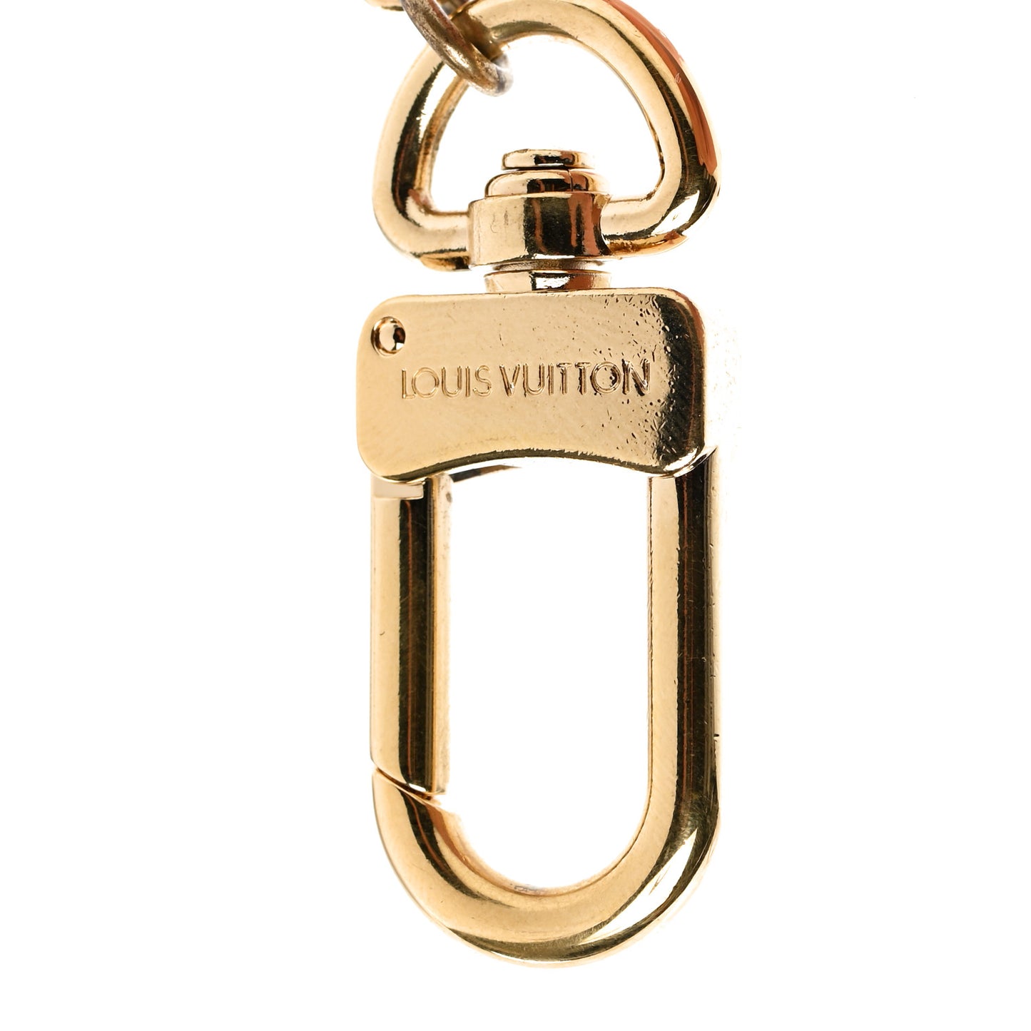 Enamel Looping Key Chain Bag Charm Multicolor