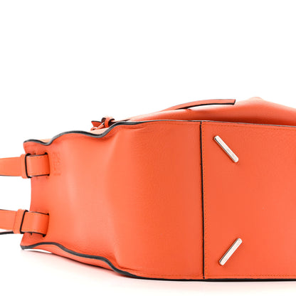 Loewe Grained Calfskin Small Hammock Shoulder Bag Apricot Orange 9 of 11