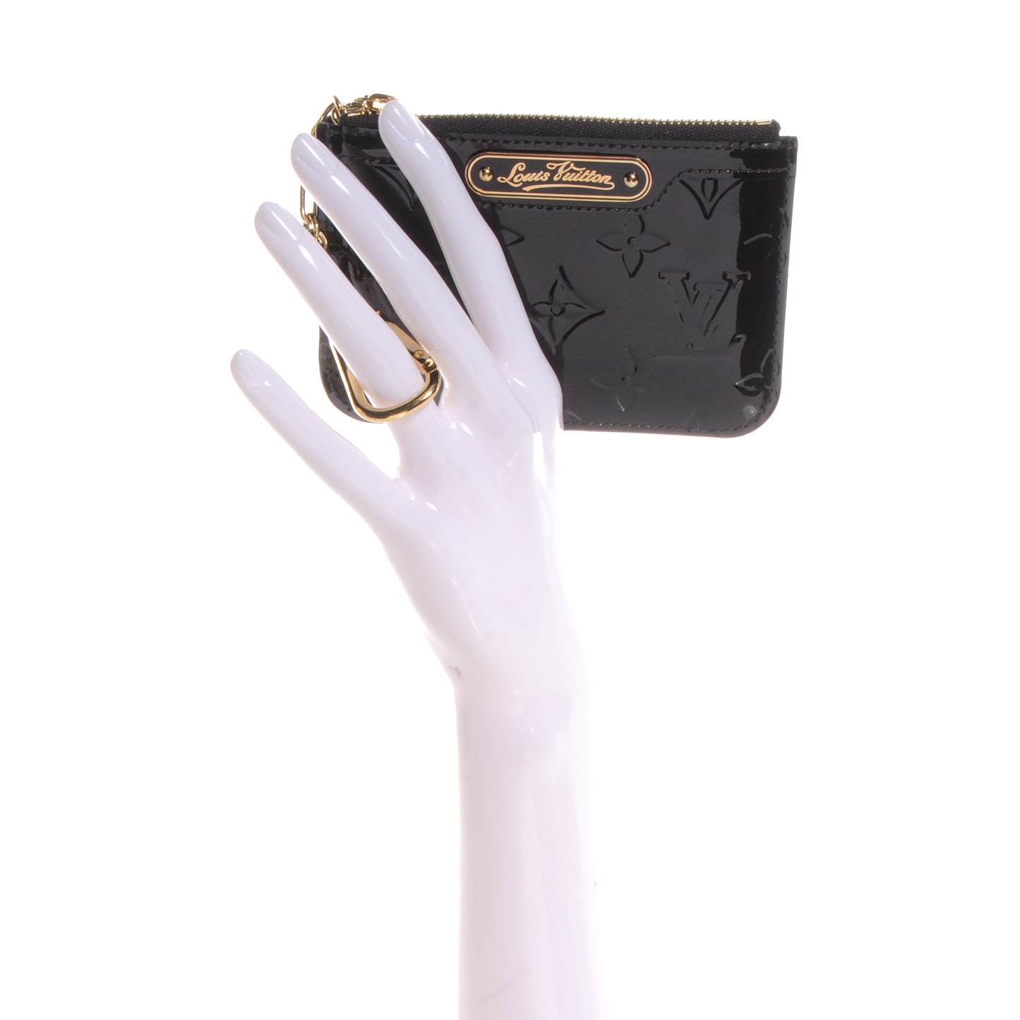 Vernis Key Pouch Amarante