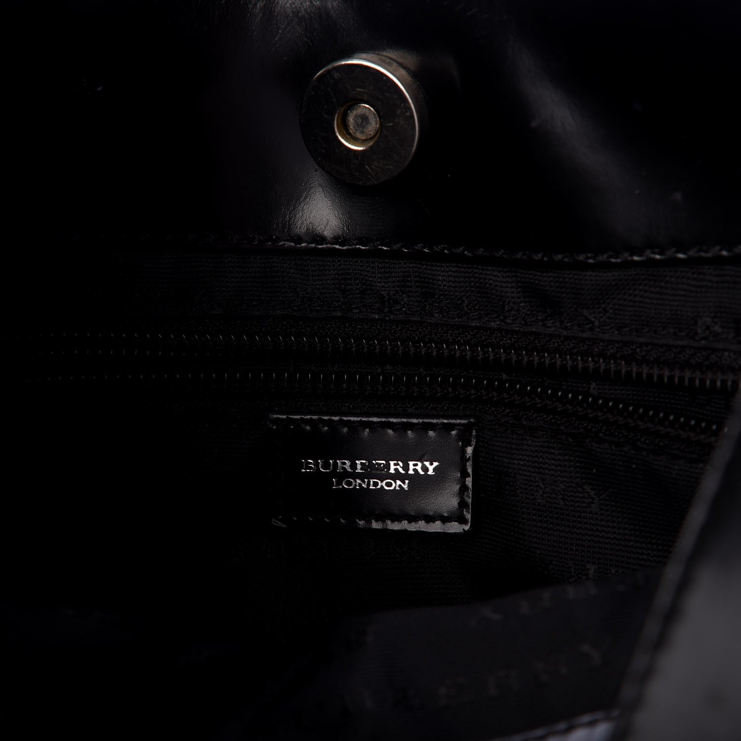 Burberry House Check Shoulder Bag Black 7 of 9