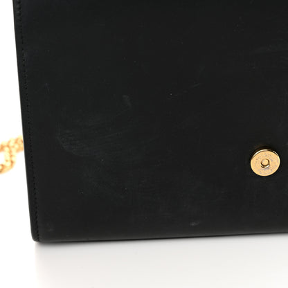 Saint Laurent Smooth Calfskin Medium Classic Monogram Kate Tassel Satchel Black 15 of 15